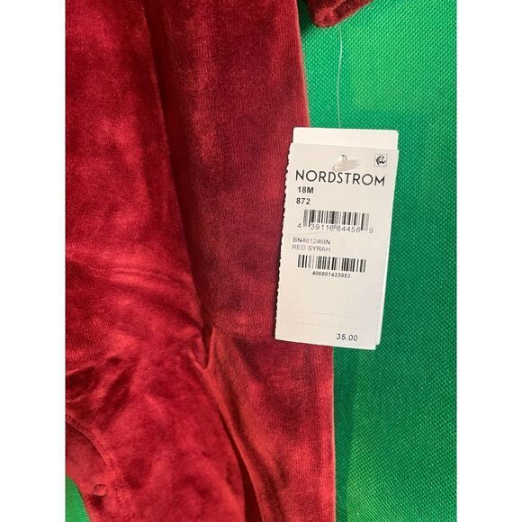 Nordstrom Baby Red Syrah Onesie 3 month - Picture 2 of 10